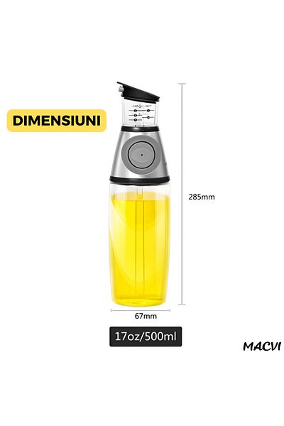 MACVI Dispenser pentru Ulei si Otet Macvi® 500ML
