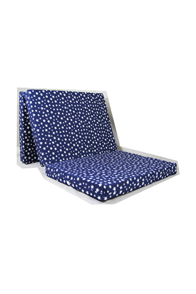 Genel Markalar Katlanır Sünger Yatak Minder 80x180x10cm Çizgiz