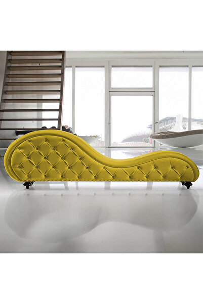 Lazy Vibes أريكة شيز لونج رومانسية بتصميم فاخر ورومانسي مع سرير - كلاسيك