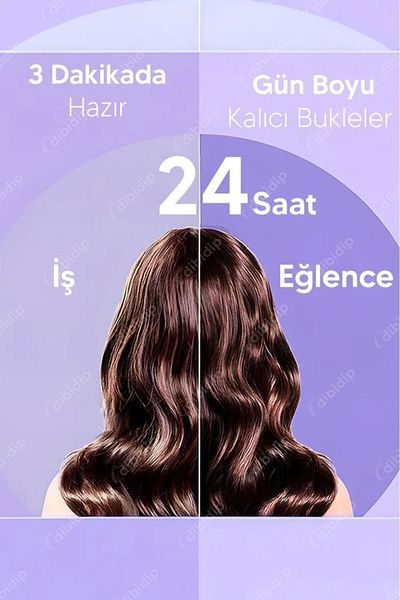 CMT 💁 Purple Auto Rotating Curling Iron
