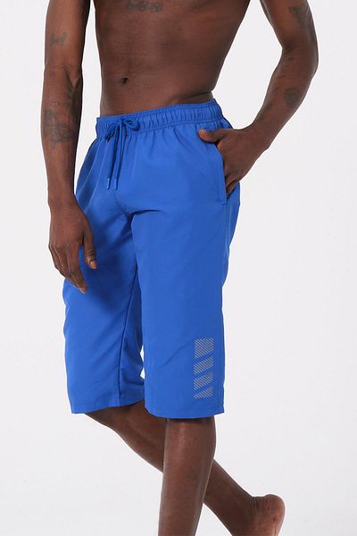 daag Saks Blue μακριά από το γόνατο Basic Model Ανδρικό σορτς Beach Sea Capri με υδατοαπωθητικό - DG341-Saks