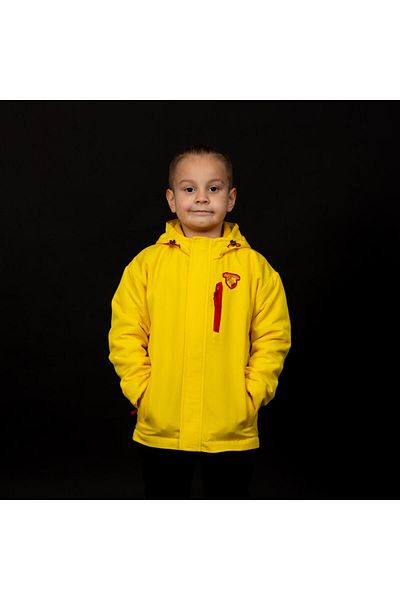GOZGOZ Göztepe Yellow Fleece Lined Windbreaker Jr.