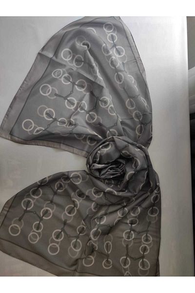 ALTUNTAŞ Women's Cotton Etnic Geometric Patterned Shawl