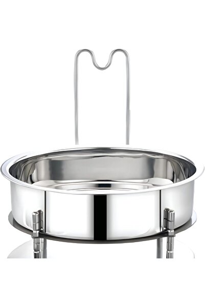 ALSAIF Food Warmer Bowl For Buffet, Round Bowl With Stainless Steel Lid And Heating Fuel Holder By Al Saif,