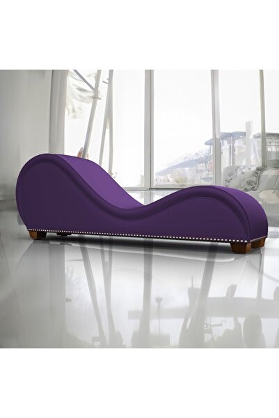 Lazy Vibes كرسي استرخاء رومانسي بتصميم فاخر ورومانسي - زر فضي