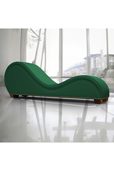 Lazy Vibes كرسي استرخاء رومانسي بتصميم فاخر ورومانسي - زر برونزي