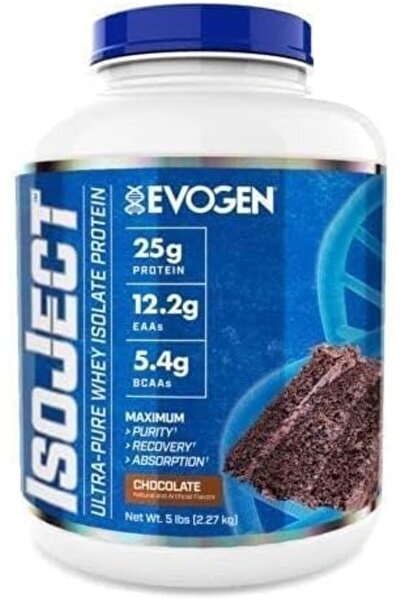 EVOGEN Isoject | Premium Whey Isolate Loaded with Over 12g EAA, 5g BCAA, Ignitor Enzymes, Recovery,