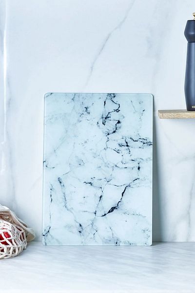 Karaca Deep Glass Cutting Board 35 Cm, Antibacterial, Presentation Board