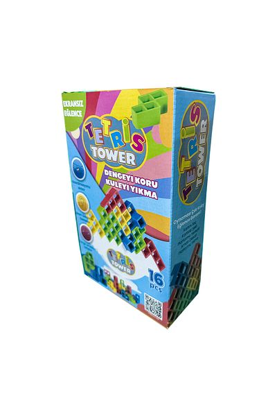 SERA Toy Tetris Tower 16 Pieces