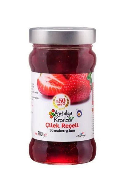 Antalya Reçelcisi STRAWBERRY JAM 380 GR