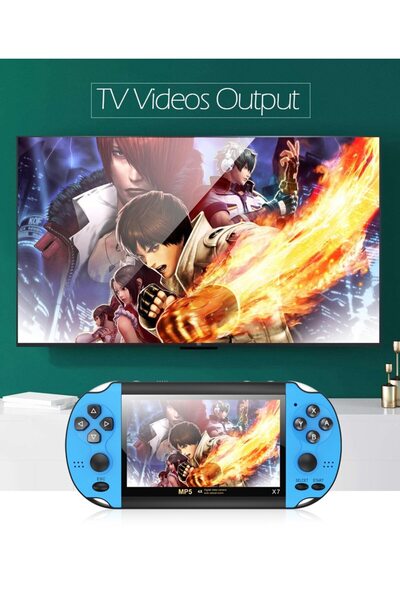 FOXMAG24 X7 Gameplayer Console, 8 Gb, 1000 Installed Games, 4.3 Inch