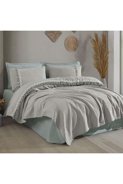 ROYAM Clasy 100% Cotton Single Pique Set Bohamline