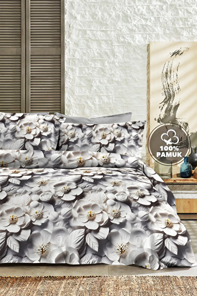 MonoHome 100% бавовна Ranforce Luxury 5d цифровий двоспальний комплект постіл...