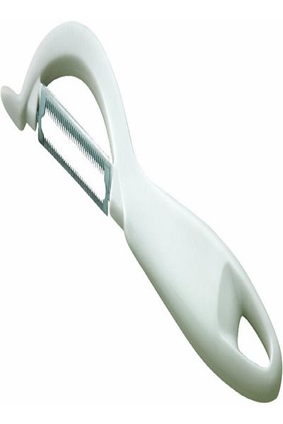 TESCOMA Presto Peeler with Serrated Blade – Multi-Colour, Sharp & Ergonomic