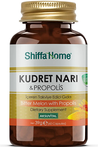 Shiffa Home Kudret Narı Propolisli 650 Mg 60 Adet Kapsül