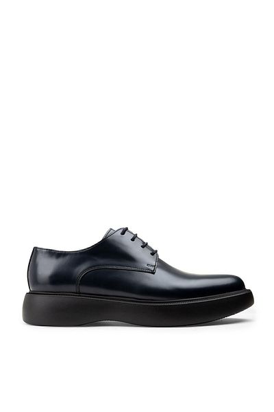 Deery Ανδρικά παπούτσια Casual από γνήσιο δέρμα Navy Blue