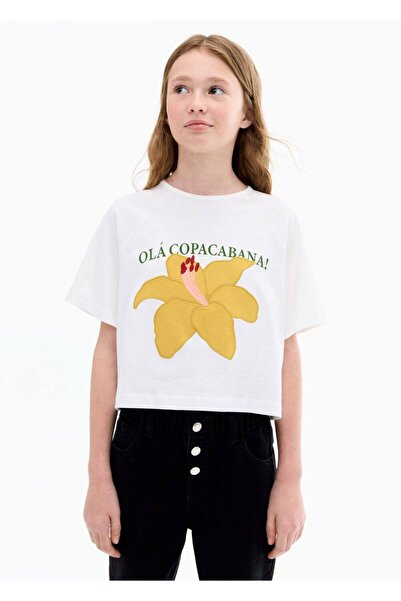 MANGO Kids Paperbag jean