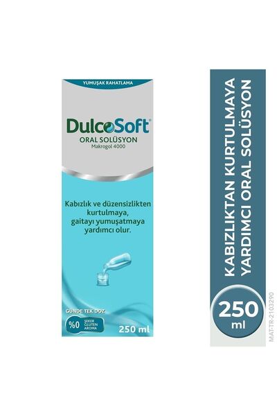 ASFSTORE Dulcosoft Oral Solüsyon Makrogol 4000 250 ml