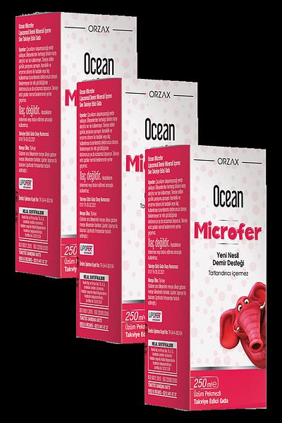 Seddar Collection Ocean Microfer Syrup 250 ml 3 Pieces