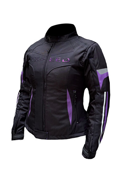 Xspeed Hera 4 Mevsimlik Korumalı Kadın Motosiklet Montu Yeni Sezon Kırmızı