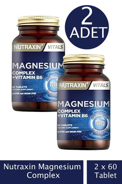 Seddar Collection Magnesium Complex Vitamin B6 60 Tablet 2 ADET