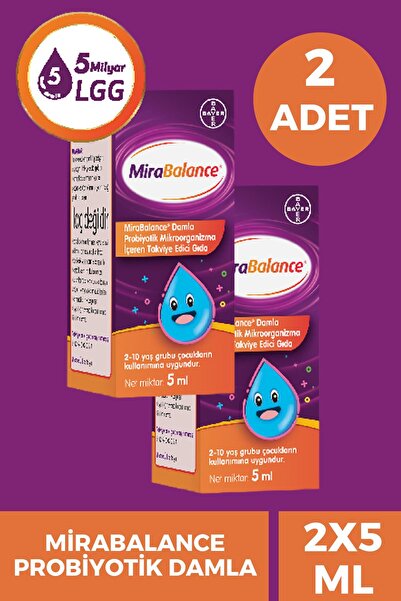Genel Markalar Mirabalance Probiyotik Damla 5 ml 2 Adet