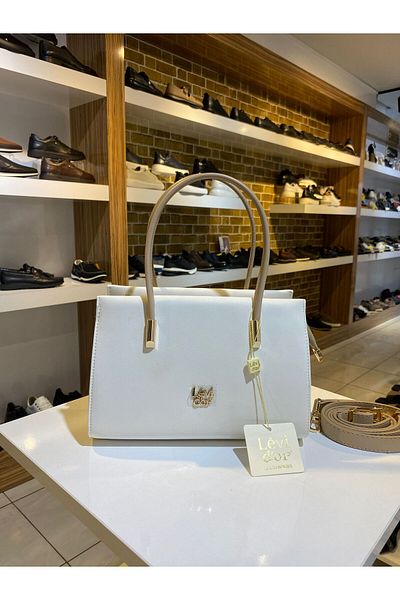 Levidor LEVİDOR Geantă neagră de mână și de umăr, elegantă și convenabilă de calitate