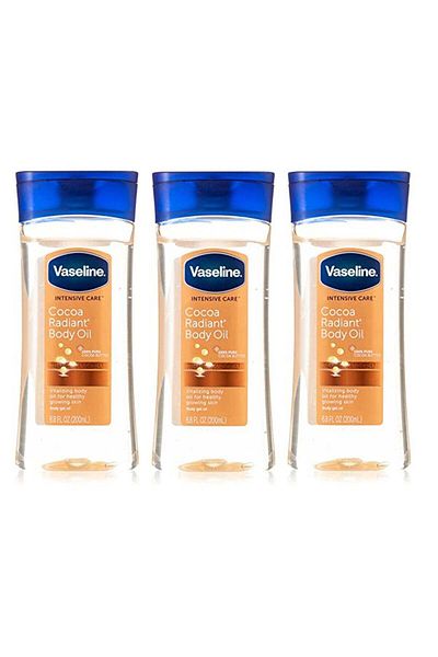 Vaseline Intensive Care Cocoa Radiant Body Gel Oil 200ml (Pack of 3)