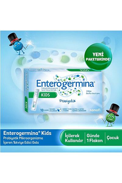 Seddar Collection Enterogermina Kids 5 ml 10 Vials 2 Pieces