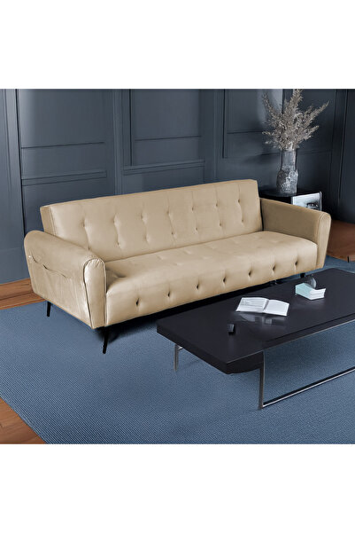 BACK COMFORT سرير أريكة مخملي SleepEase - أريكة فاخرة قابلة للطي 2 في 1 وسرير للضيوف، مريحة وموفرة للمساحة