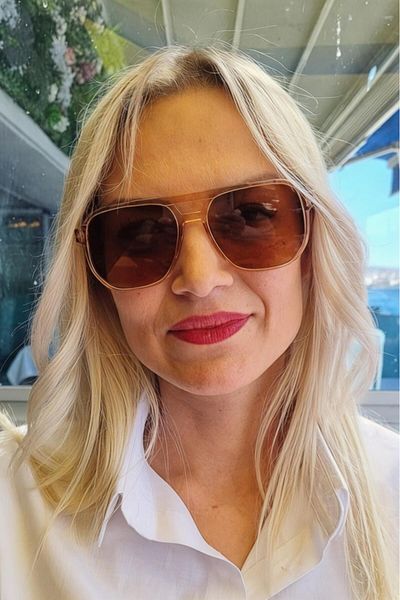 Mood Agenda Unisex Fancy Vintage Square Model Sunglasses