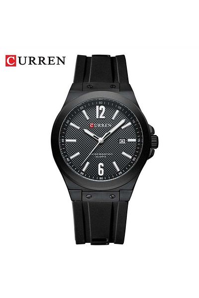 Curren / 8467 Men's Watch Calendar Men's Tape Table Casual Men's Watch