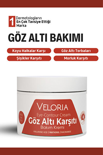 Veloria Cosmetics Botoks Etkili ,göz Altı Kremi Yaslanma Ve Kırışıklık Karşıt...