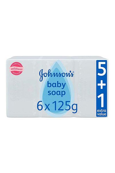 Johnson Baby Soap, 125g, Pack of 6