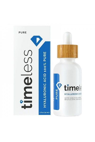 Timeless حمض الهيالورونيك النقي للعناية بالبشرة من تايم ليس - 60مل