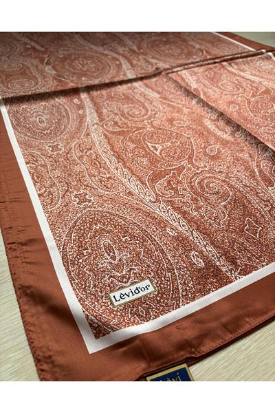 Levidor Striped Indian Silk Shawl 840