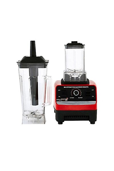 Silver Crest 2 in 1 4500W Commercial Blender & Grinder – 15-Speed Ice Crusher, Juicer, 2.5L Capacity