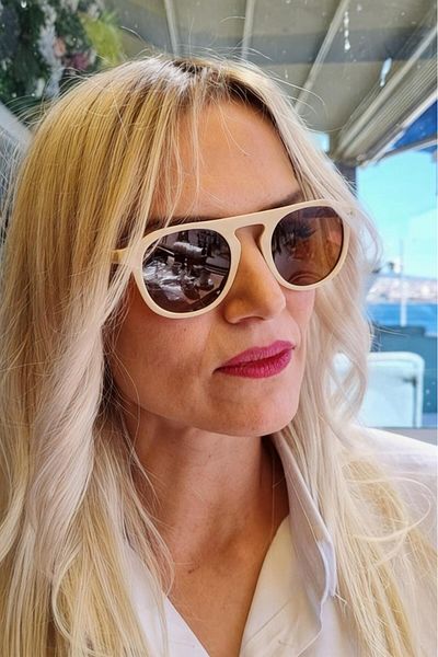 Mood Agenda Unixex Jackie Round Model Vintage Sunglasses