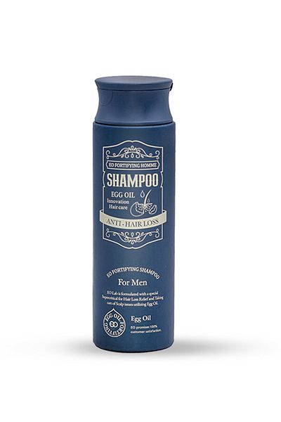 EGG OIL FORTIFYING EO Fortifying Korean Shampoo for Men, the perfect solution for hair loss with natural ingredients, 250 ml