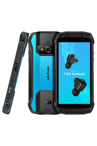 ULEFONE Armor 15 6gb Ram 128gb Rom|6600mah Battary - Built In Tws Earbuds|nfc