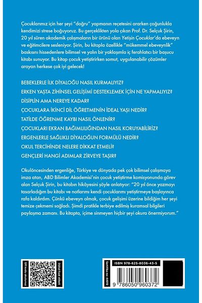 Bloomsbury Adult Children: a Guide to Child Raising from Infancy to Adolescence - Prof.Dr. Seljuk Şirin