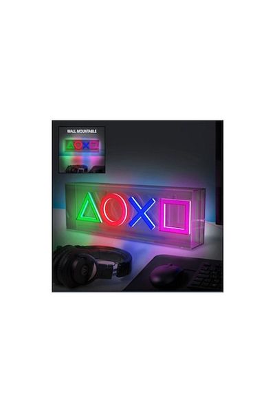 Paladone Lampa neon, Paladone, Playstation, multicolor, 29.8cm