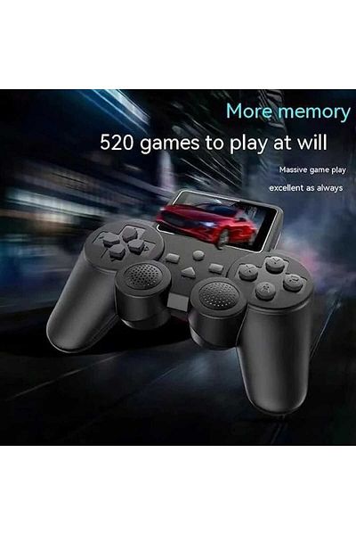 Generic S10 Classic Game Stick with Ultra HD Screen and Dual Player Gamepad Built-in 520 Classic Games