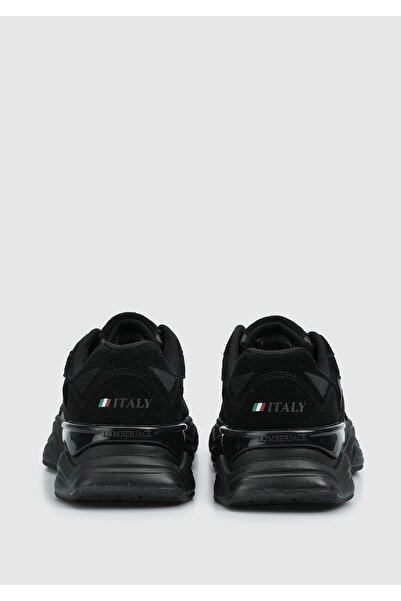 lumberjack Madax Siyah Deri Erkek Sneaker