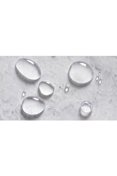 Zethome Perdeau de baie 1x180x200 Perdeau de duș cu o singură aripă cu inel cadou Perdeau pentru cabină de duș 5020 Albastru