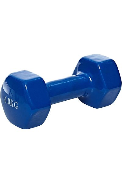 Fitness Max 6kg Dumbbell Set - Blue - 2 Pieces