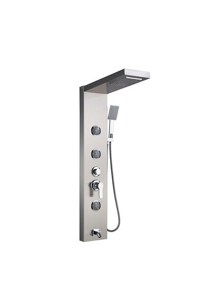 Blackswan Design Panel dus, Blackswan, Tip M1039, model nichel cu pipa si functie SPA, dimensiune 114 cm