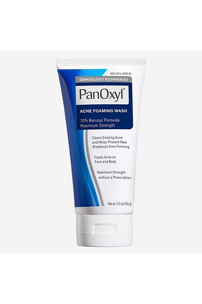 BRONZENET PanOxyl Benzoyl Peroxide 10% Acne Foaming Wash 156g