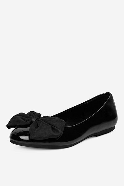 DeeZee Women's Ballerinas Low Black Flats 38