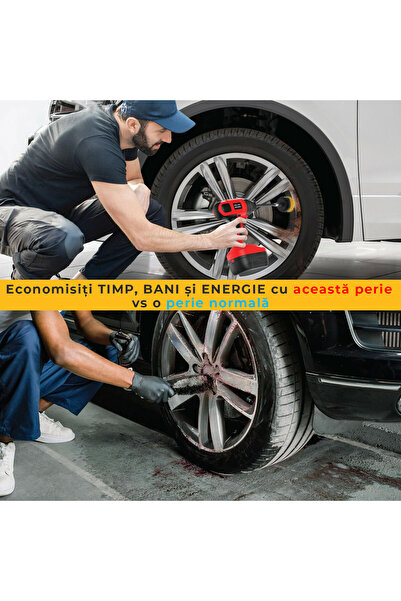 Echo Soul Set 4 perii rotative din plastic Echo Soul®, de curatat suprafete, pentru bormasina